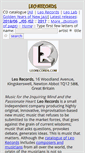 Mobile Screenshot of leorecords.com